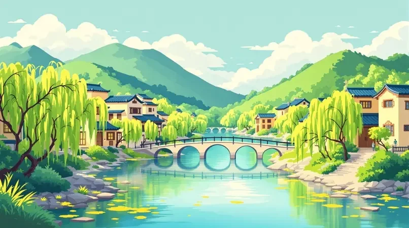 江南古镇漫步，感受慢生活的诗意 - 芒果视频
